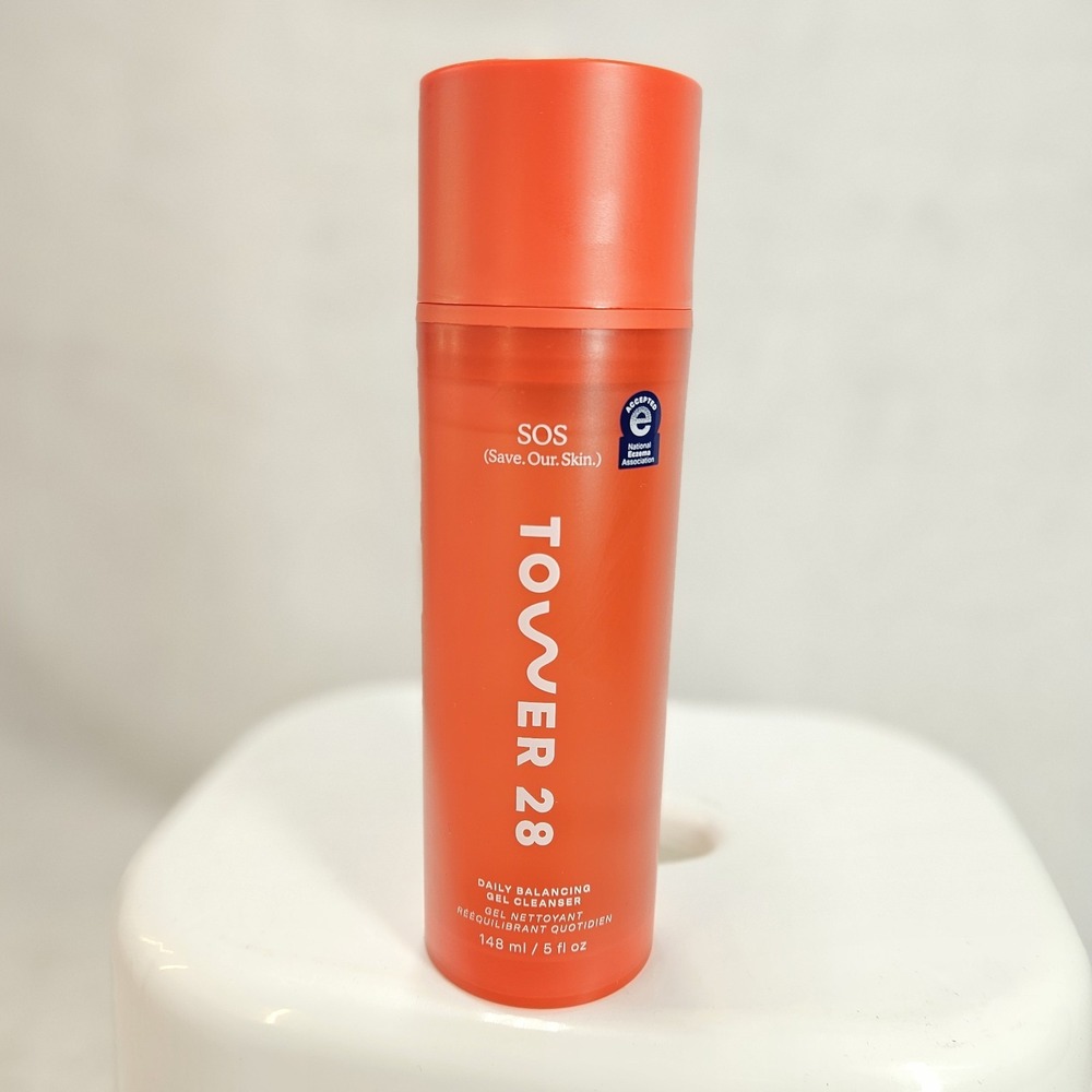 Tower 28 SOS Daily Balancing Gel Cleanser 5oz Set of 2 New Exp 03/27